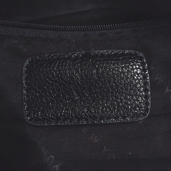 New York & Company Black Leather Satchel - Picture 7 of 8